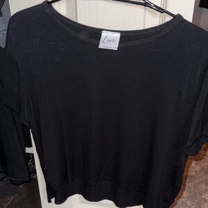 🌞Livi by Olivia Rae black t shirt